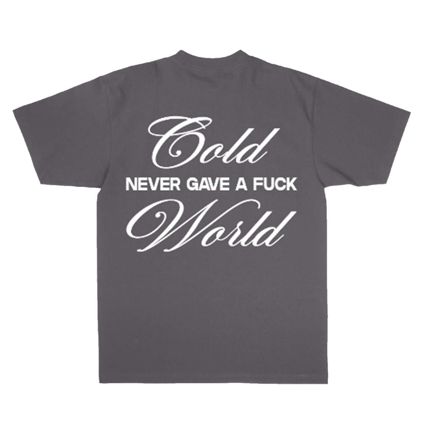 CW - N.G.A.F. TEE (DARK GREY)