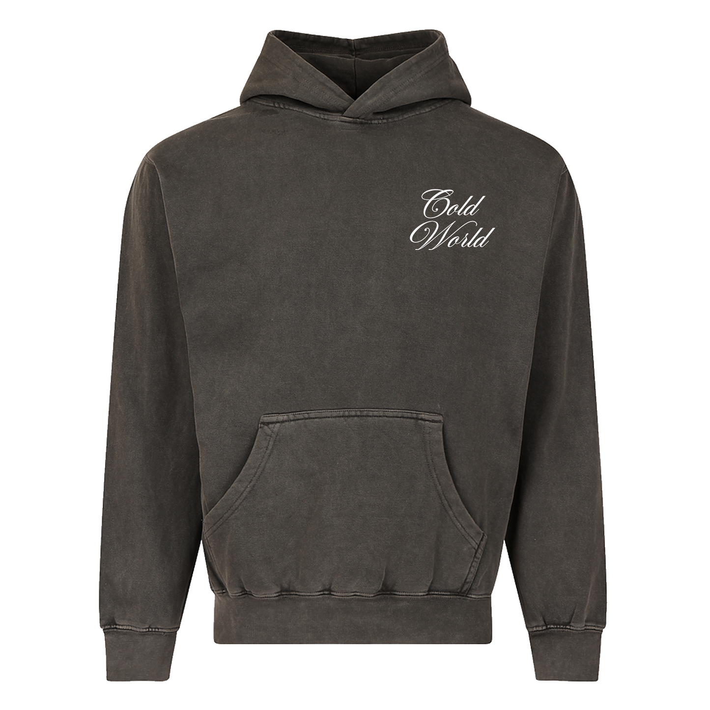 CW - N.G.A.F. HOODIE (ASH BLACK)