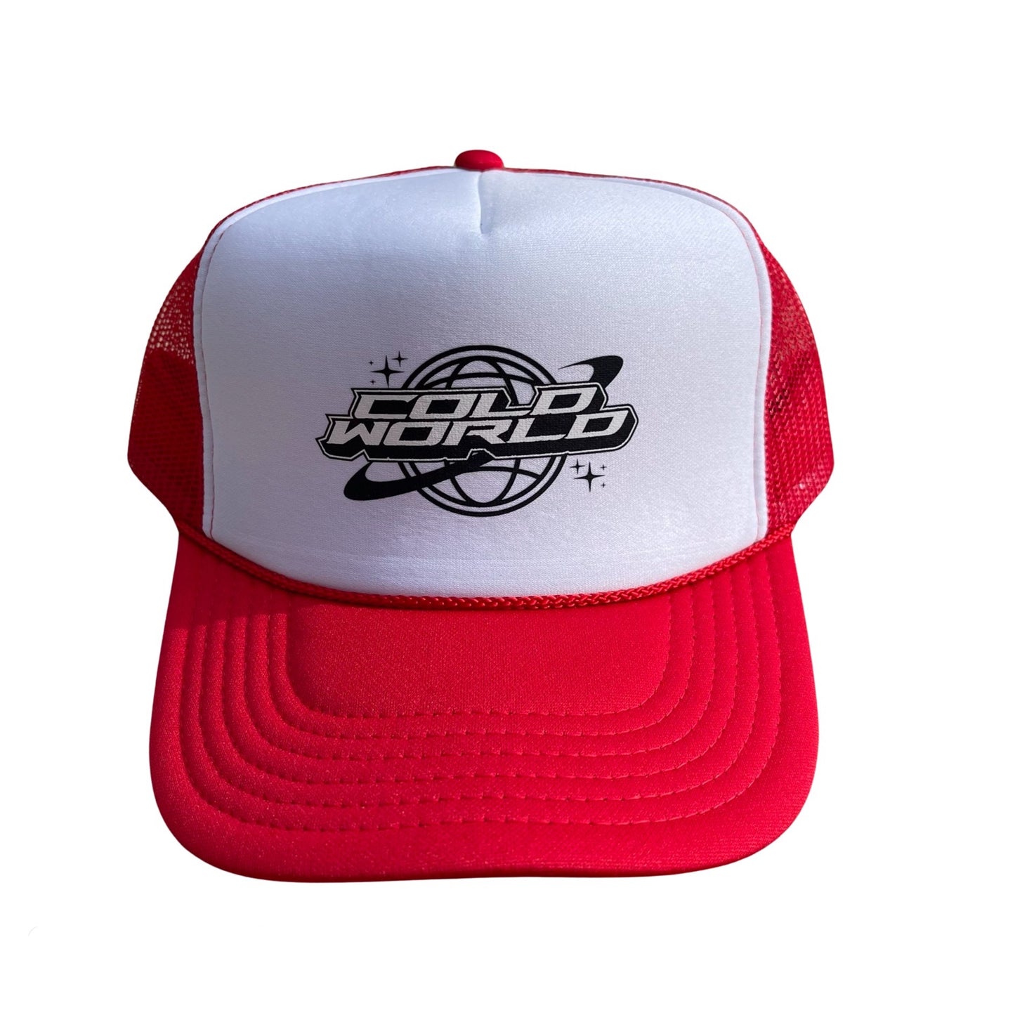 CW TRUCKER HAT (RED)