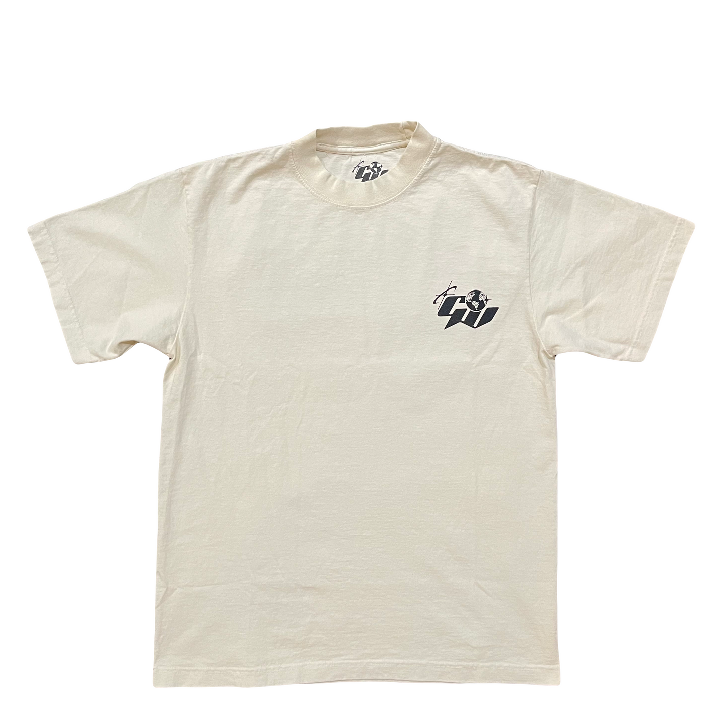 CW CORE LOGO TEE (CREAM)